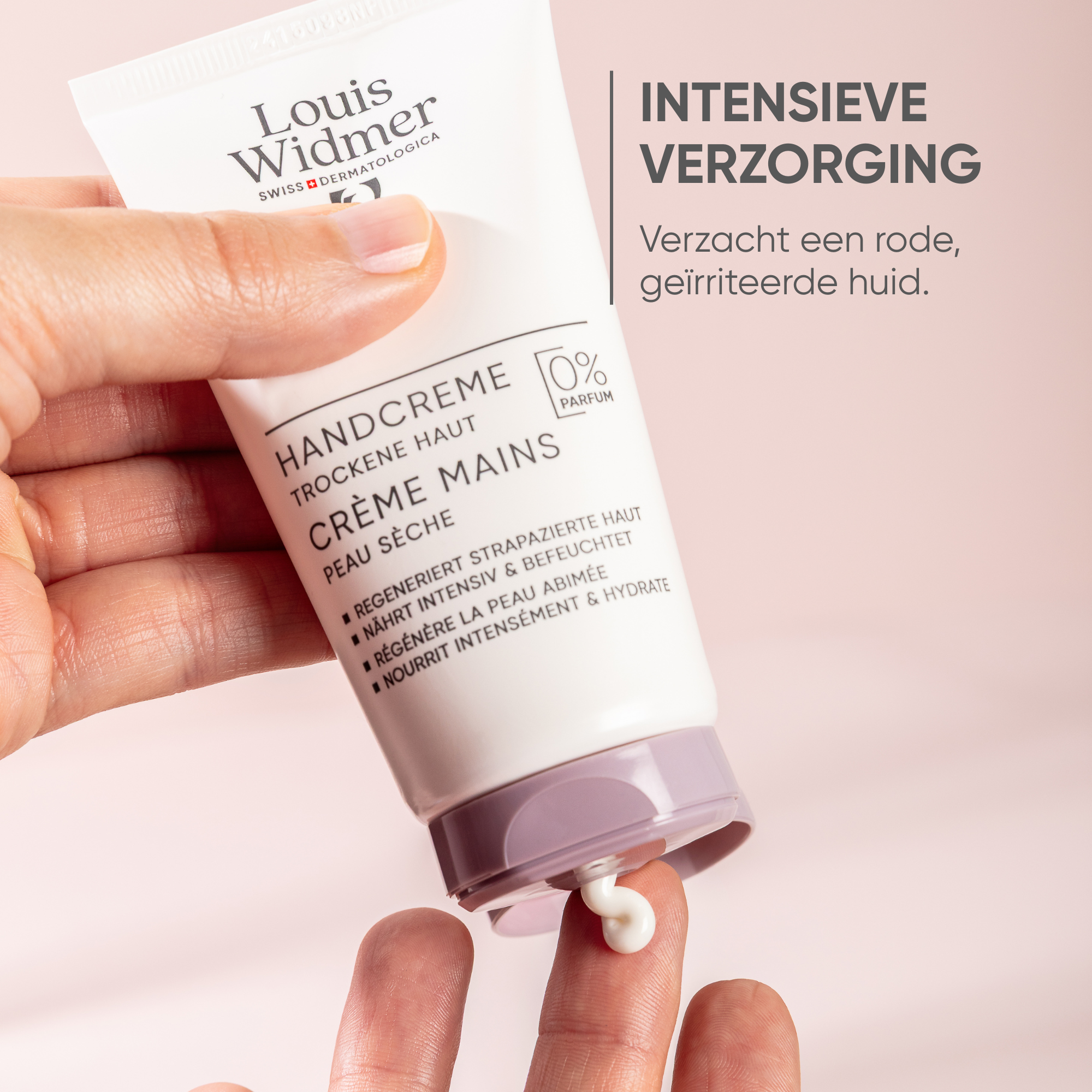 Louis Widmer Handcrème Licht Geparfumeerd (75 ml) - image 2
