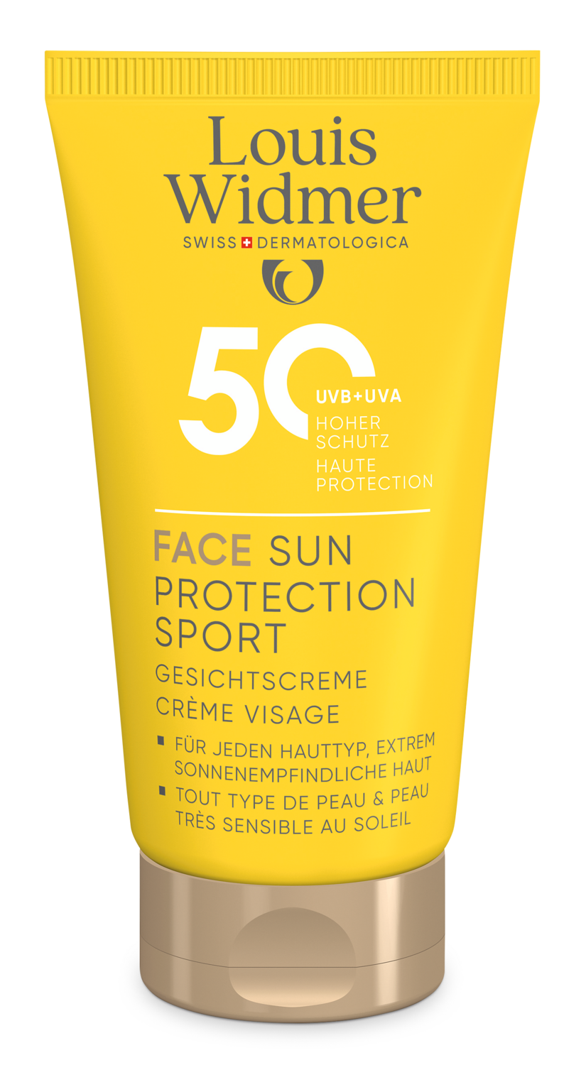 Louis Widmer Face Sun Protection Sport 50 Licht Geparfumeerd (50 ml)