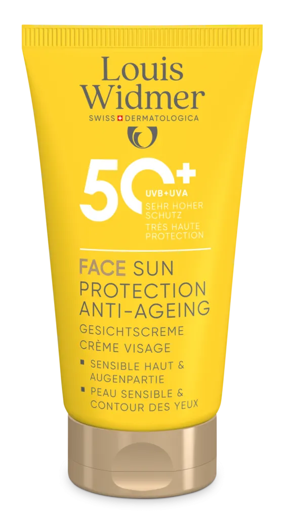 Louis Widmer Face Sun Protection Anti-ageing 50+ Licht Geparfumeerd (50 ml)