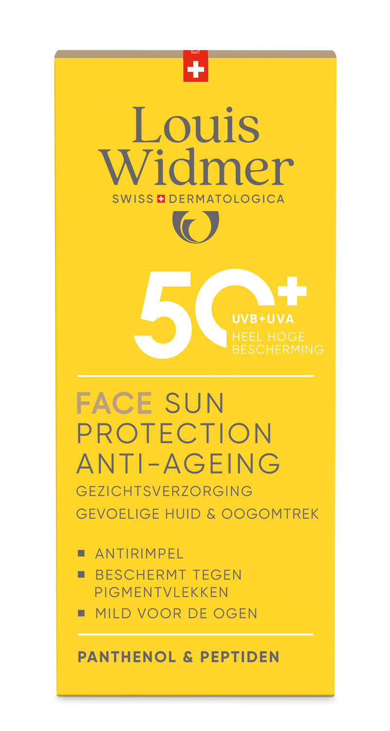 Louis Widmer Face Sun Protection Anti-ageing 50+ Licht Geparfumeerd (50 ml)