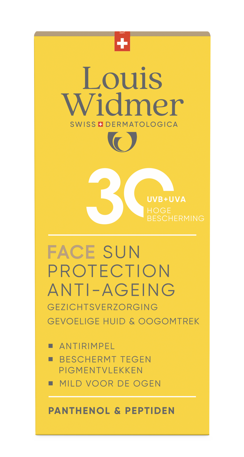 Louis Widmer Face Sun Protection Anti-ageing 30 Licht Geparfumeerd (50 ml)