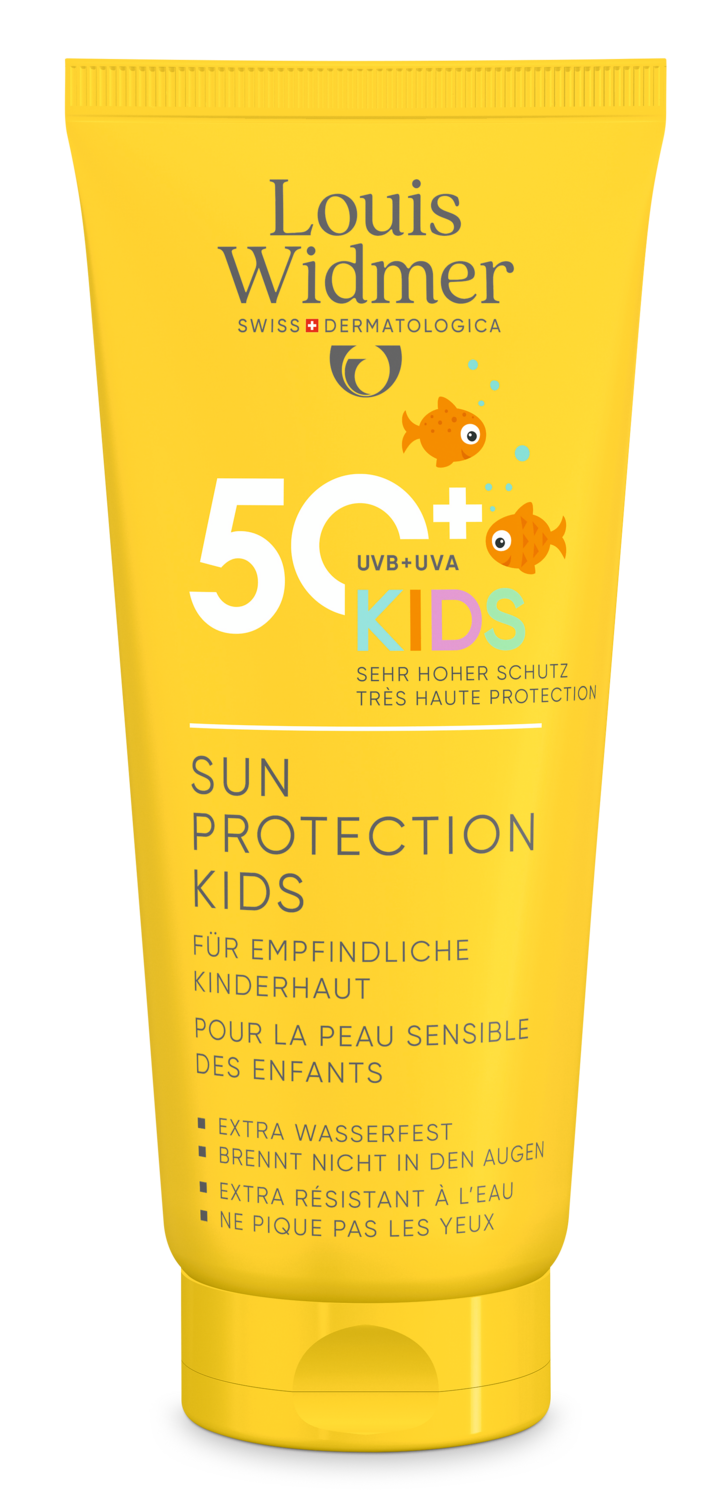 Louis Widmer Sun Protection Kids 50+ zonder Parfum (100 ml)