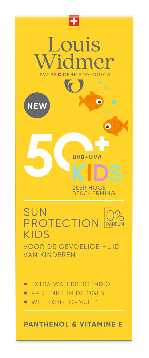 Louis Widmer Sun Protection Kids 50+ zonder Parfum (100 ml)