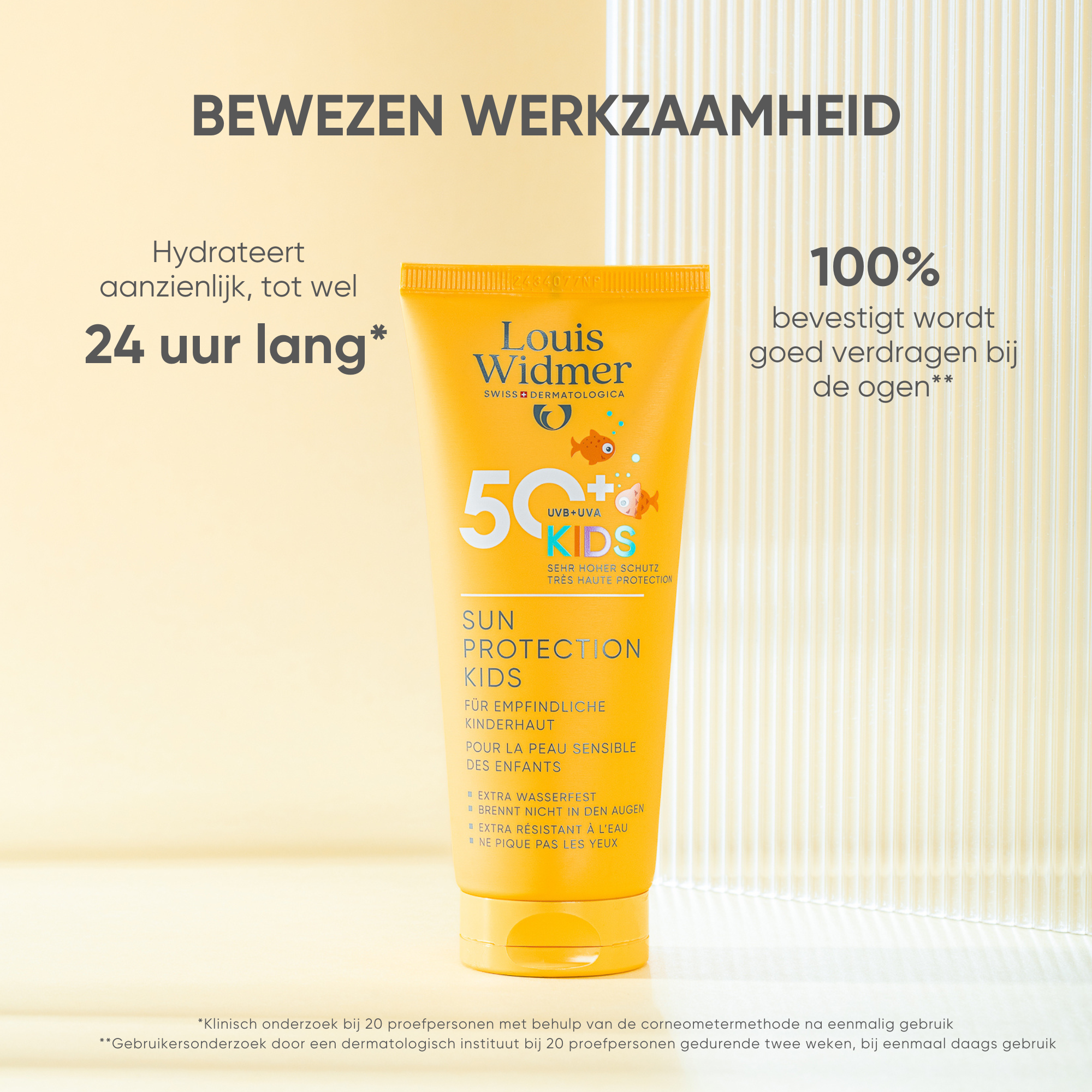 Louis Widmer Sun Protection Kids 50+ zonder Parfum (100 ml) - image 3
