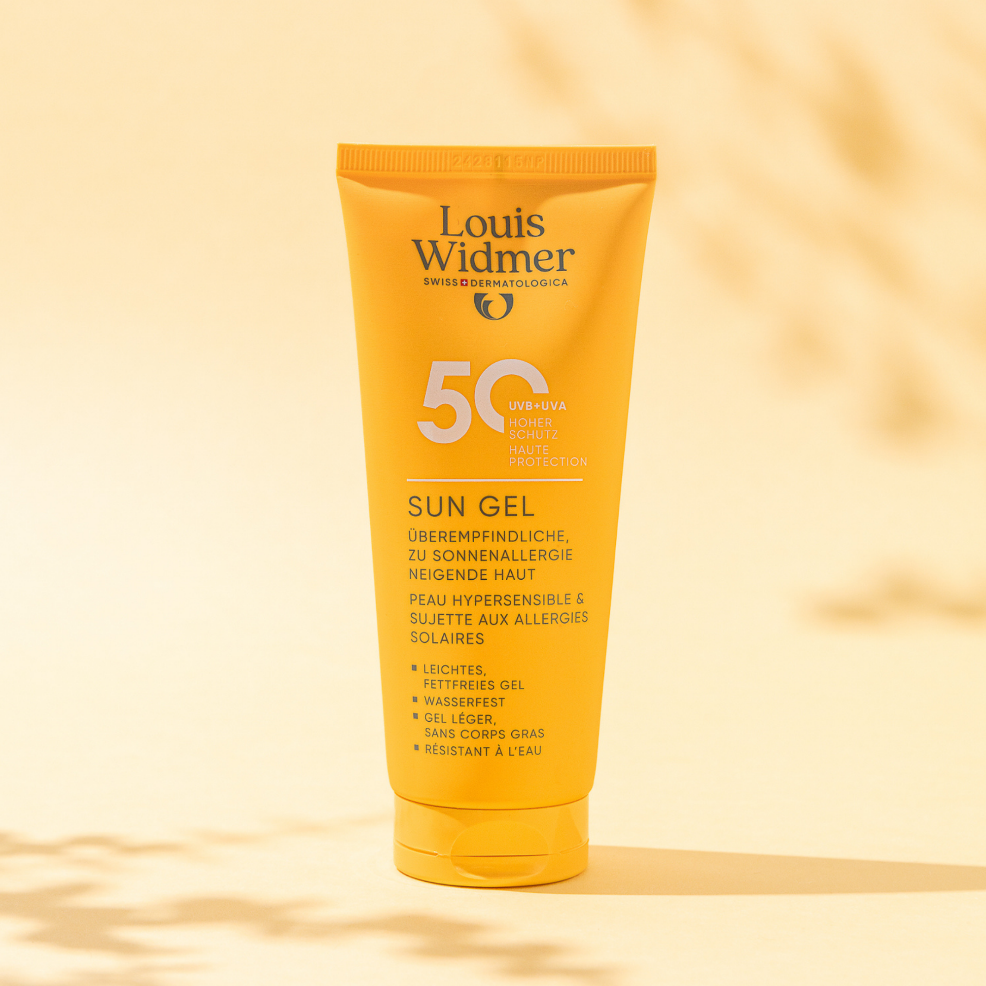 Louis Widmer Sun Gel 50 zonder Parfum (100 ml) - image 2