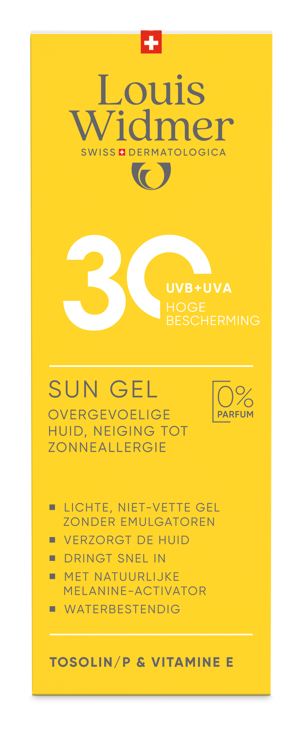 Louis Widmer Sun Gel 30 zonder Parfum (100 ml)