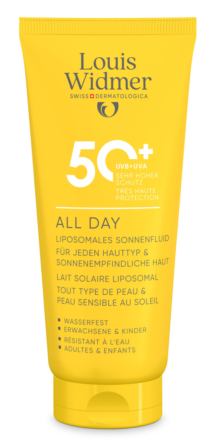 Louis Widmer All Day 50+ zonder Parfum (100 ml)