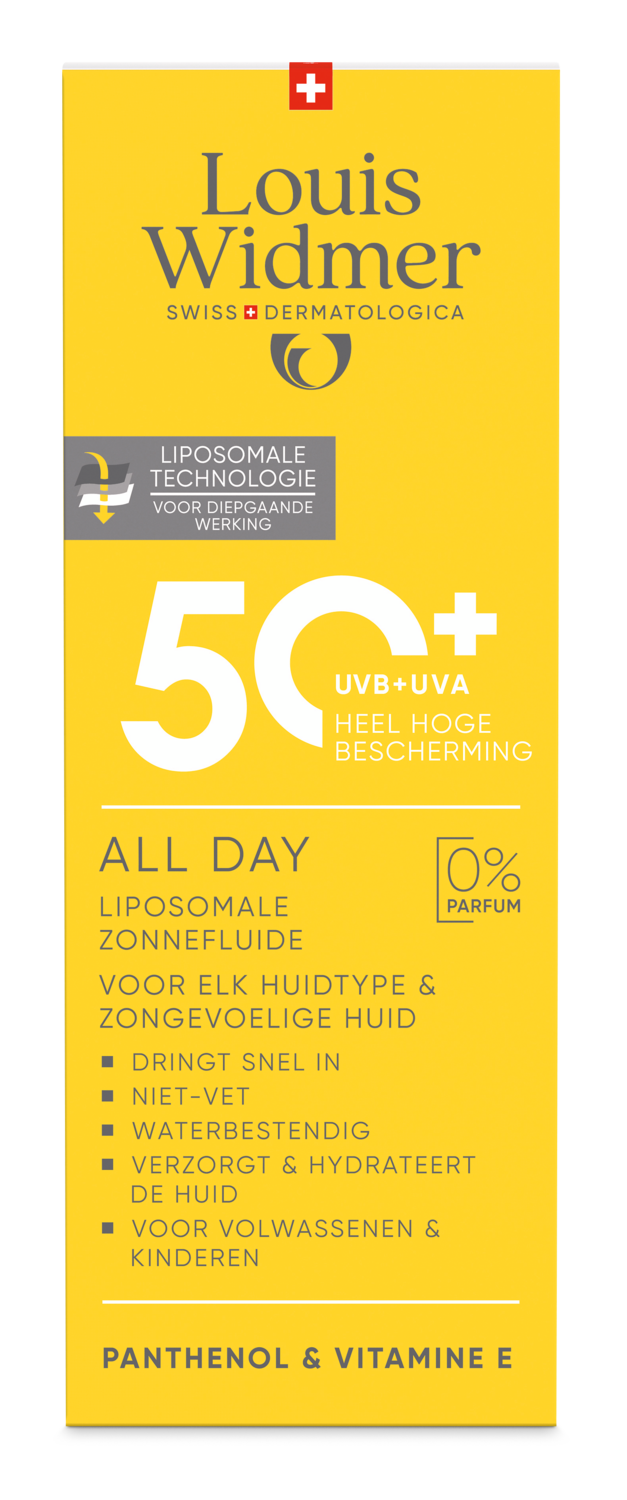 Louis Widmer All Day 50+ zonder Parfum (100 ml)