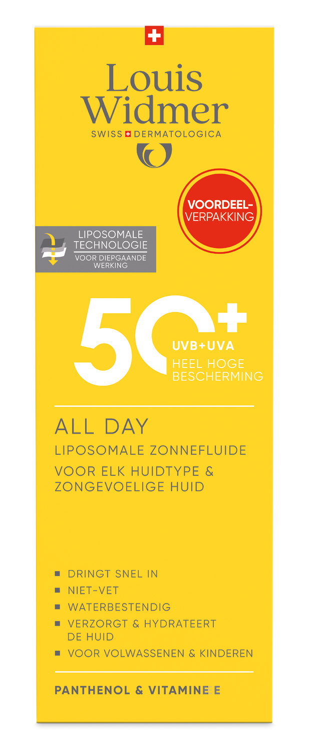 Louis Widmer All Day 50+ Value Pack Licht Geparfumeerd (200 ml)