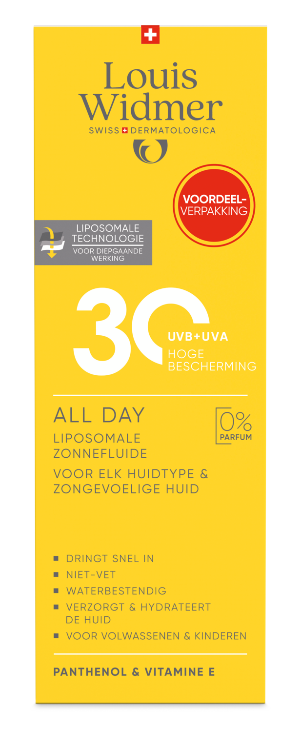 Louis Widmer All Day 30 Value Pack zonder Parfum (200 ml)
