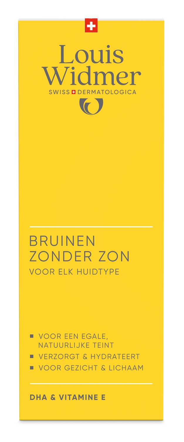 Louis Widmer Bruinen zonder Zon Licht Geparfumeerd (100 ml)