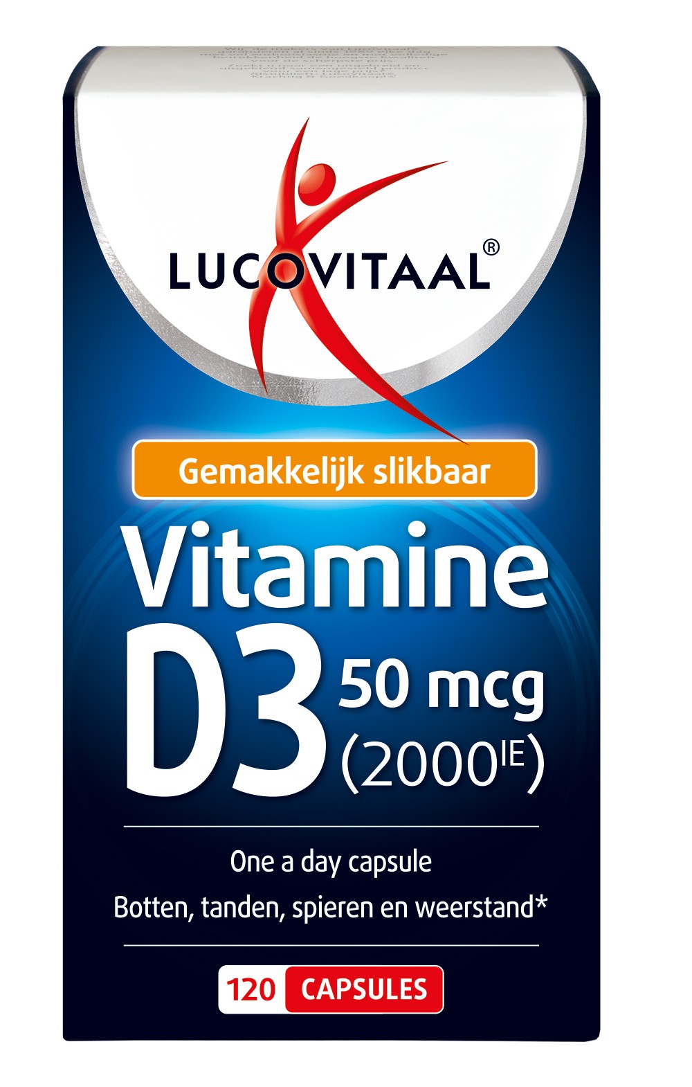Lucovitaal D3 50mcg 2000ie Vitamine (120 softgels)