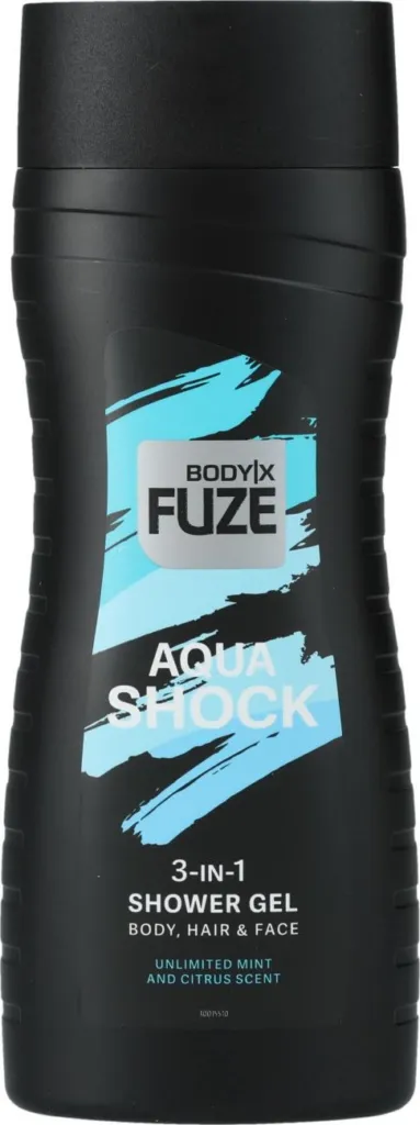 Body-x Fuze Douchegel - 3in1 Aqua Shock (300 ml)