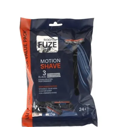 Body-x Fuze Wegwerpmesjes Men - 3 Blades (24 stuks)
