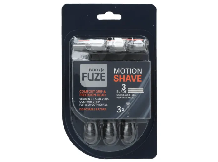 Body-x Fuze Wegwerpmesjes Men - 3 Blades (3 stuks)