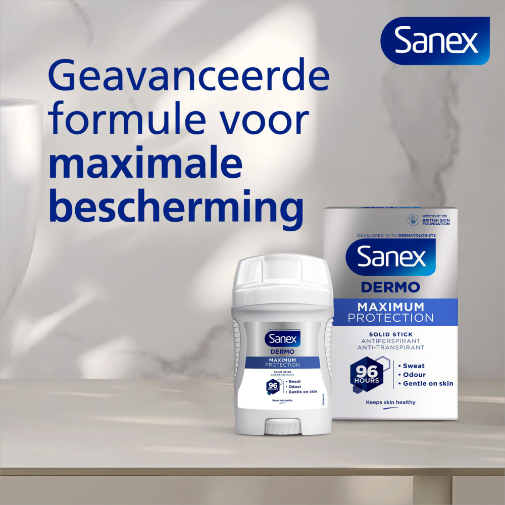 Sanex Deodorant Stick Maximum Protection 96h (50 ml) - image 2