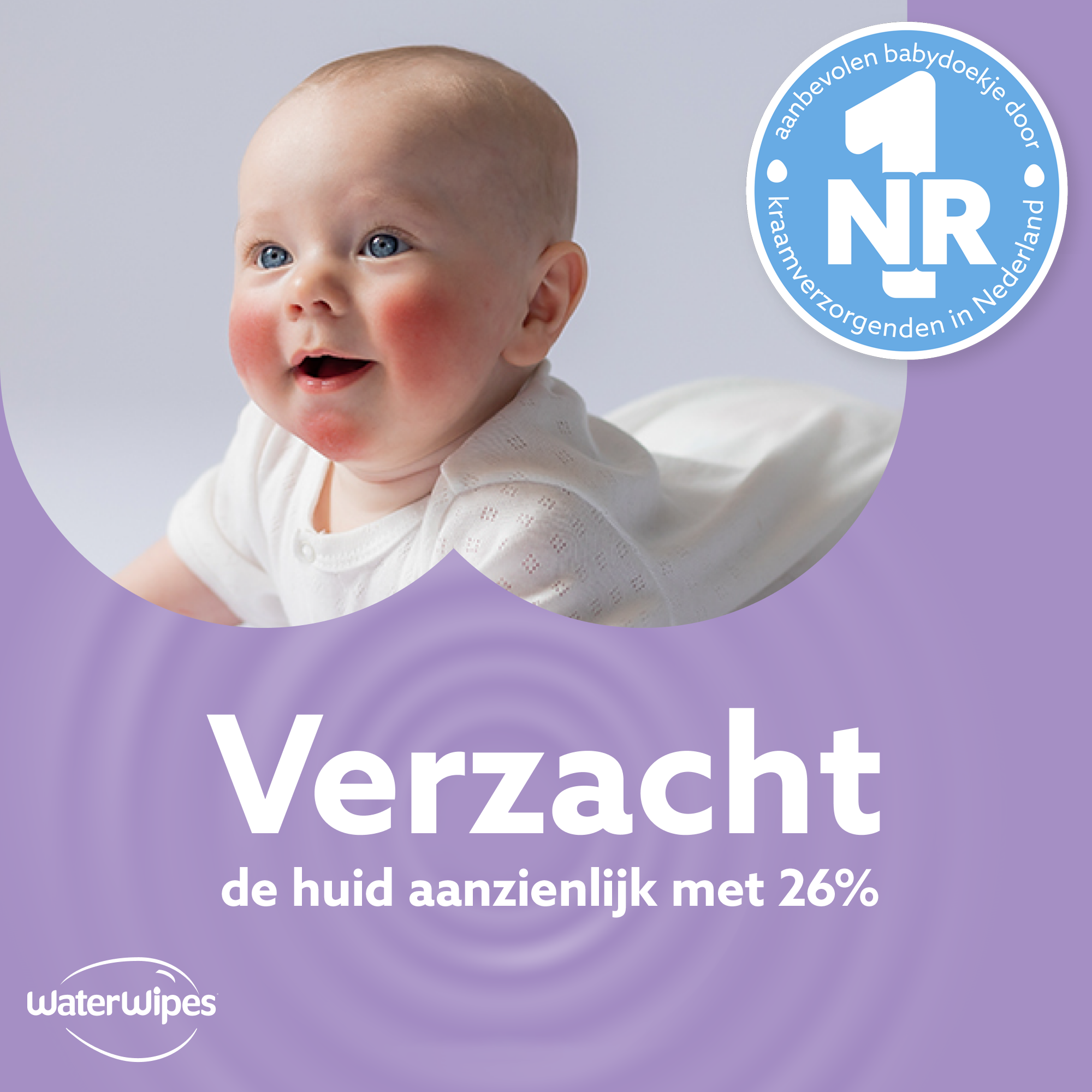 Waterwipes Soothing Clean Billendoekjes (48 stuks) - image 2