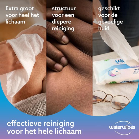 Waterwipes Adult Wipes - Voordeeldoos (3 x 30 stuks) - image 3
