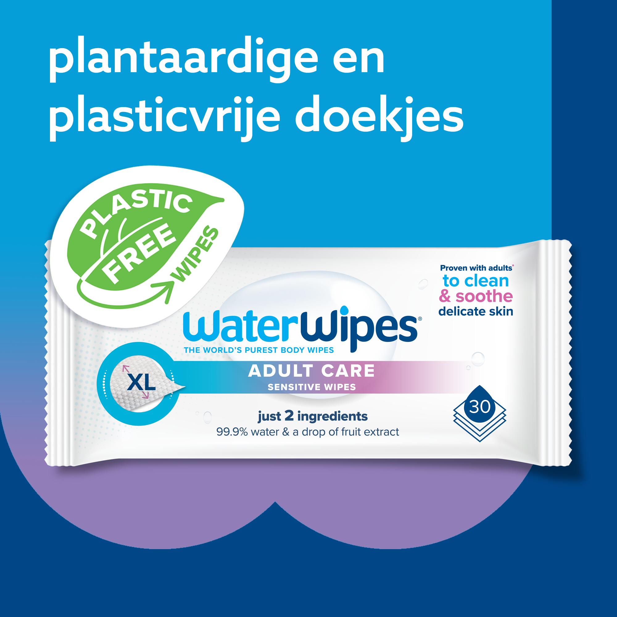 Waterwipes Adult Wipes - Voordeeldoos (3 x 30 stuks) - image 4