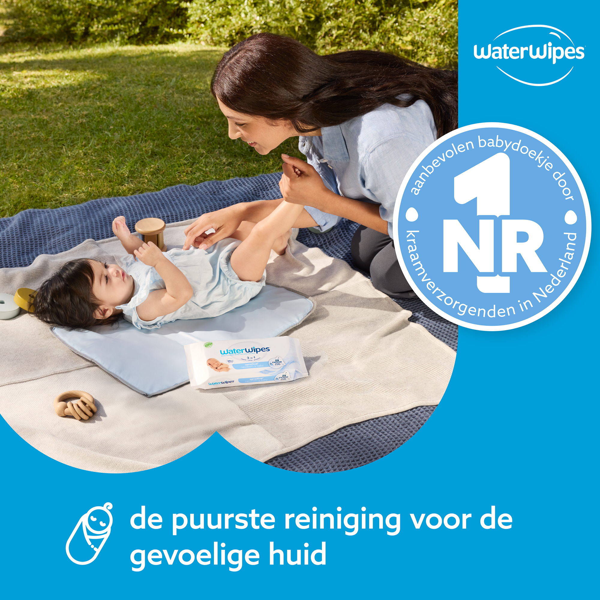 Waterwipes Baby Billendoekjes (18 x 60 stuks) - image 3