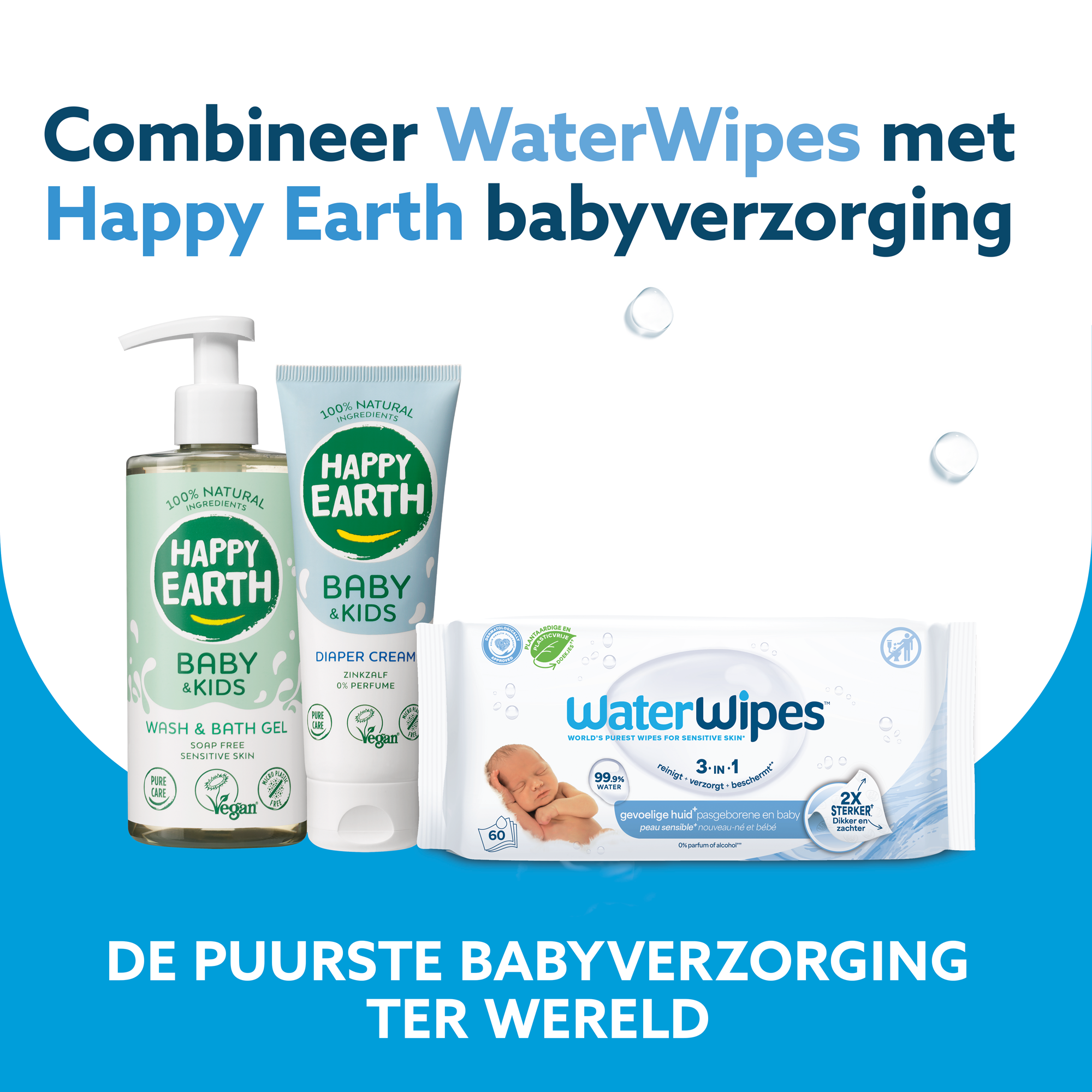 Waterwipes Baby Billendoekjes (18 x 60 stuks) - image 8