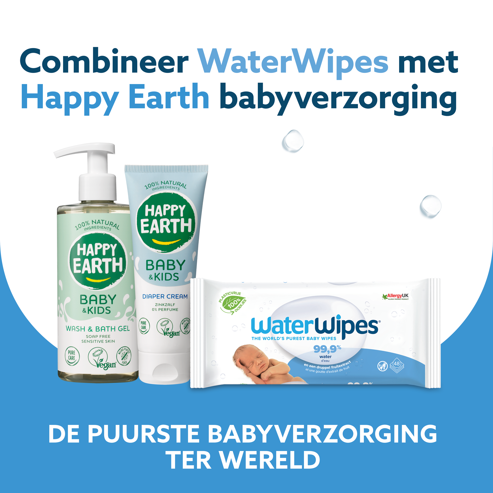 Waterwipes Billendoekjes Baby - Voordeeldoos (6 x 60 stuks) - image 8