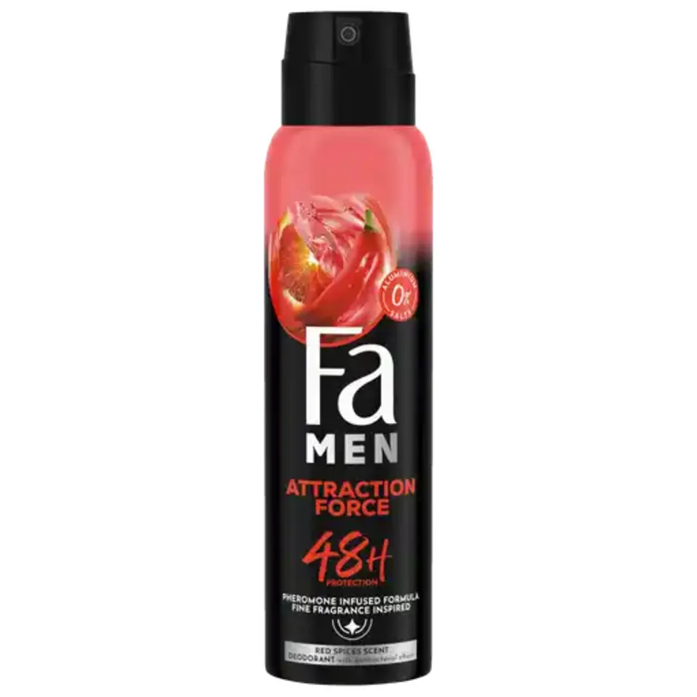 Fa Deo Spray Men Attraction Force (150 ml)