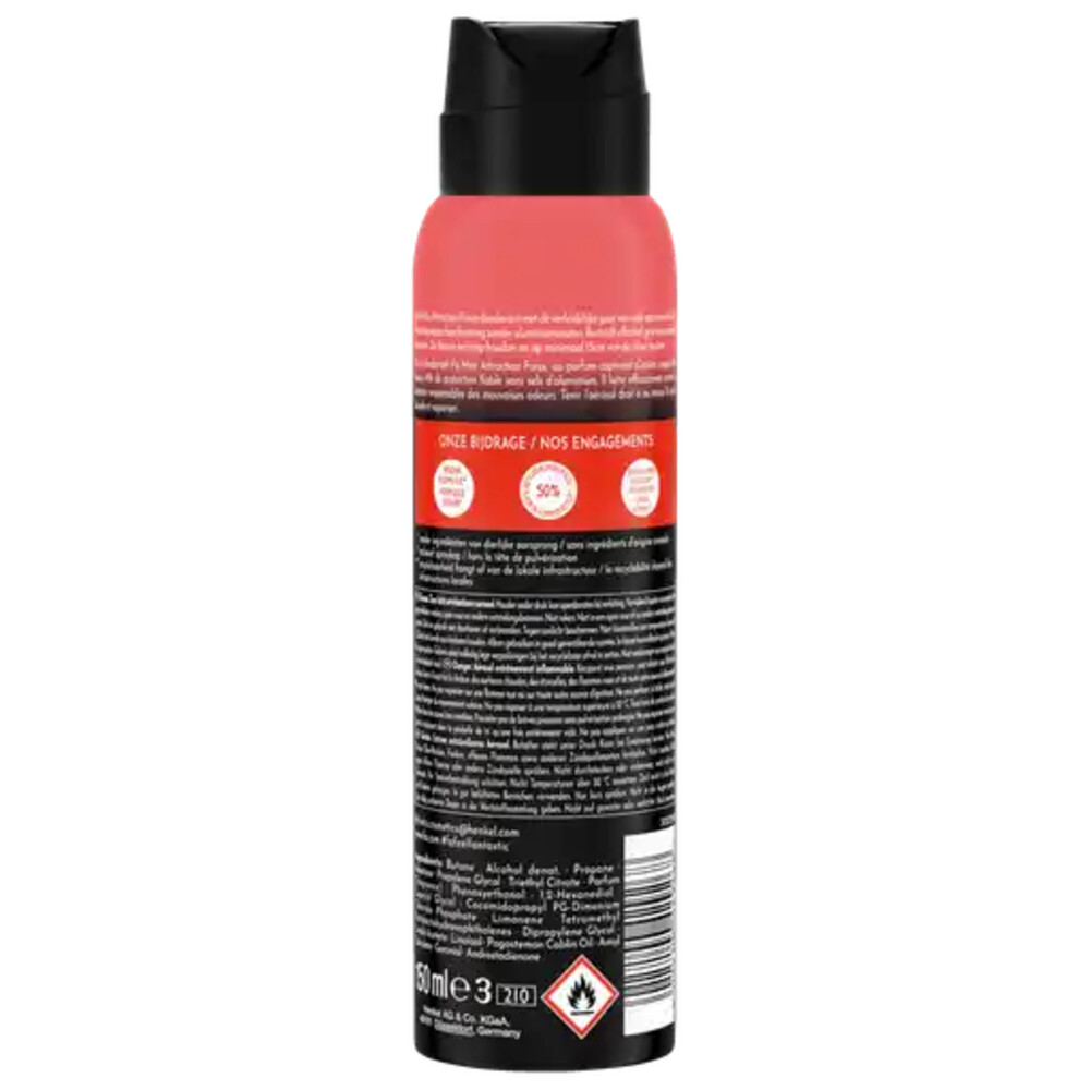 Fa Deo Spray Men Attraction Force (150 ml)