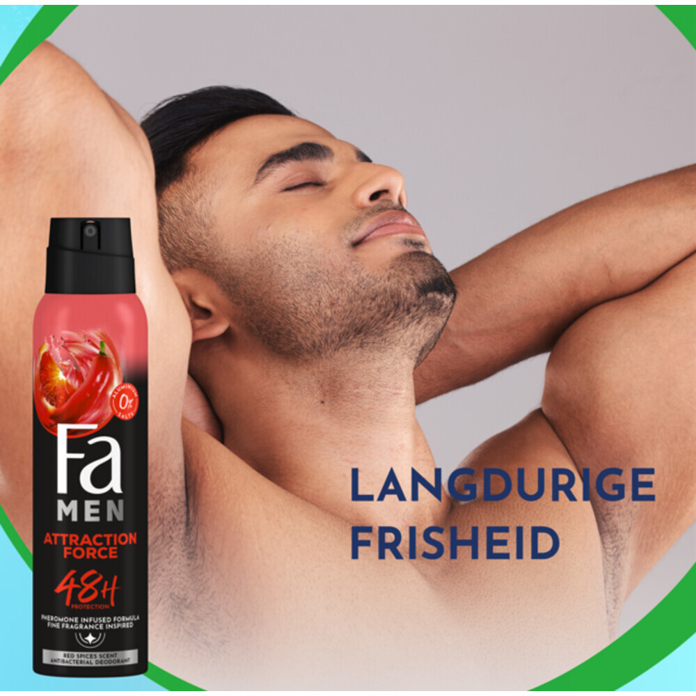 Fa Deo Spray Men Attraction Force (150 ml) - image 6