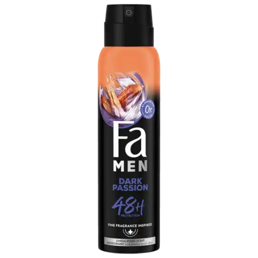 Fa Deo Spray Men Dark Passion (150 ml)