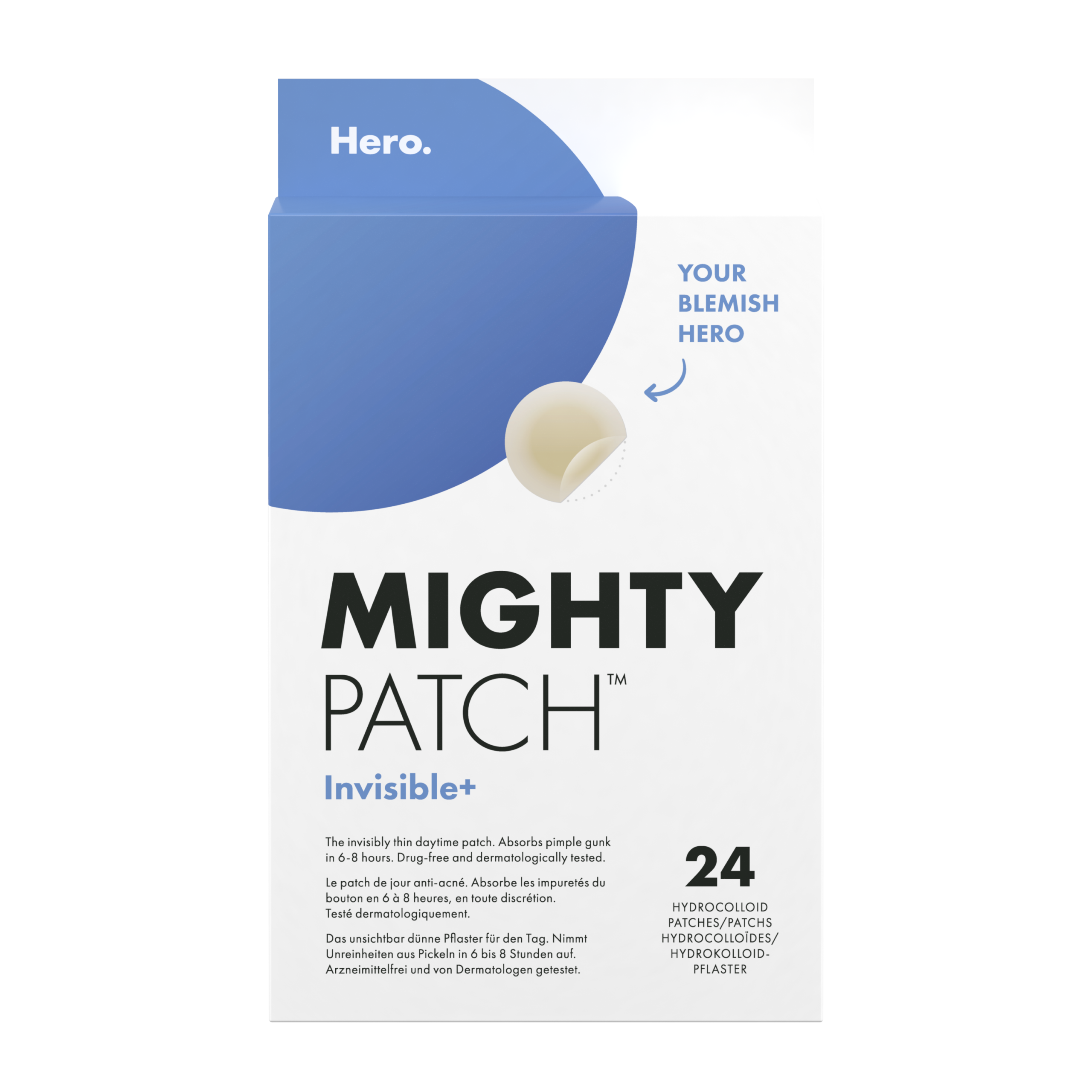 Hero Mighty Patch Invisible Pimple Patches (24 stuks)