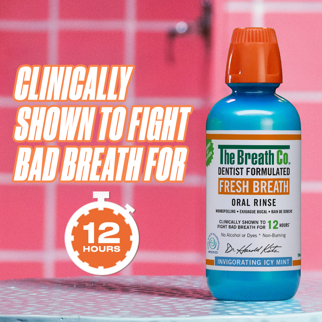 The Breath Co Mondwater Icy Mint (500 ml)