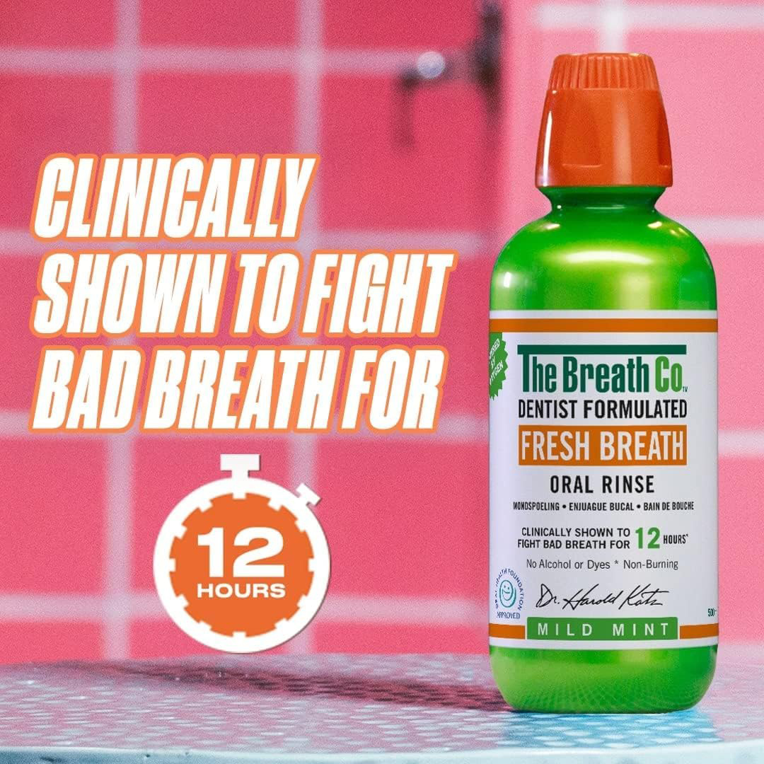 The Breath Co Mondwater Mild Mint (500 ml)