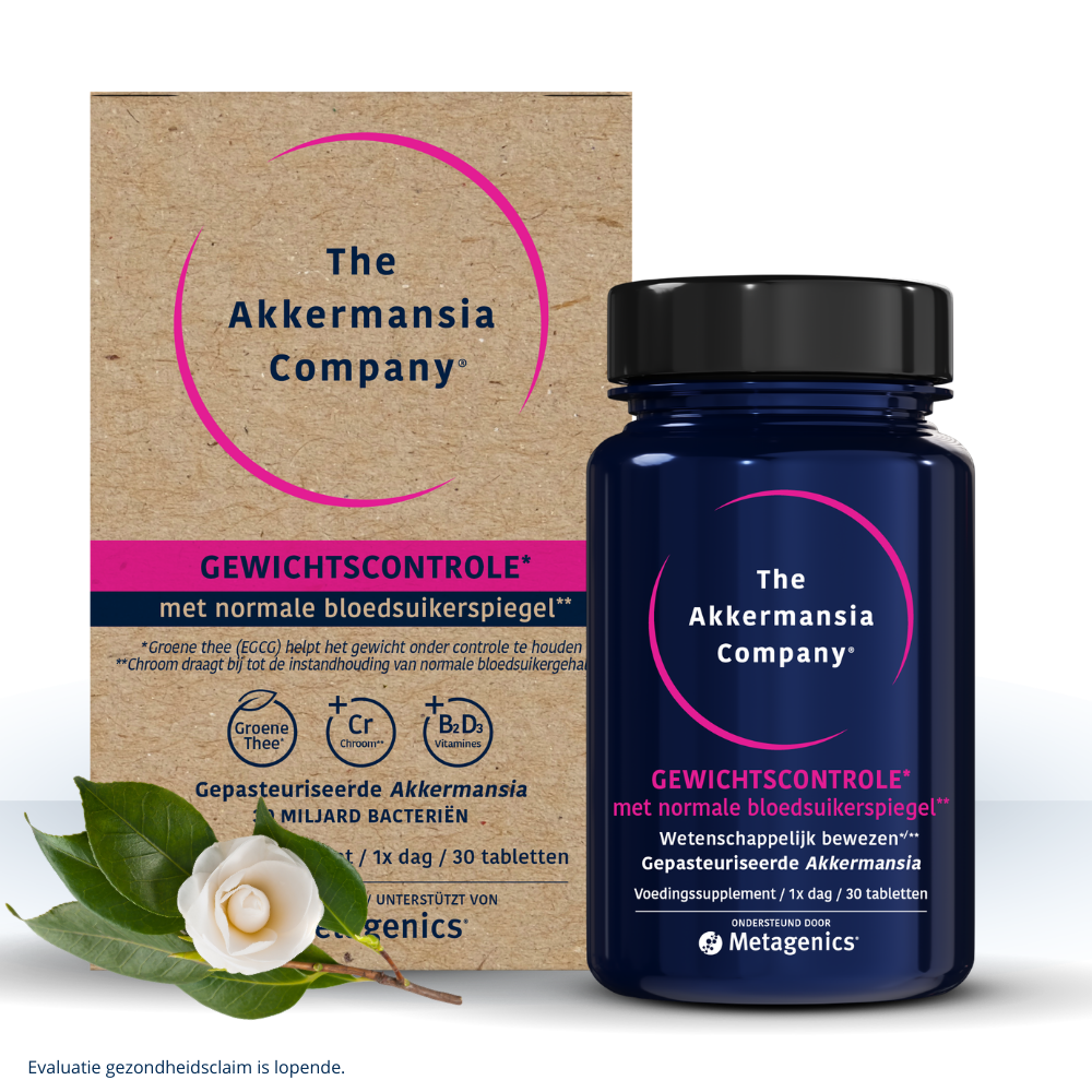 Metagenics Akkermansia Gewichtscontrole V2 (30 tabletten)