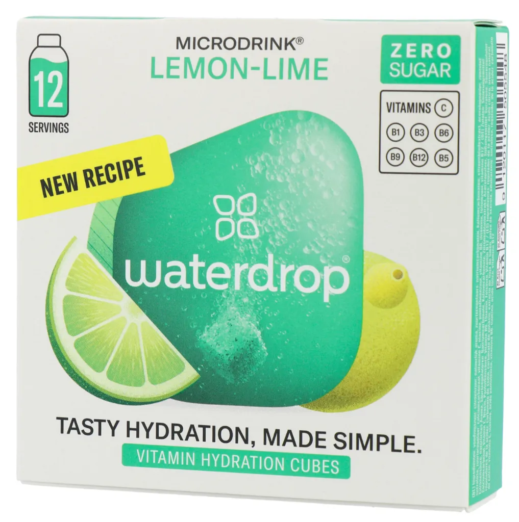 Waterdrop Microdrink Focus Bruistablet Lemon-Lime (12 stuks)
