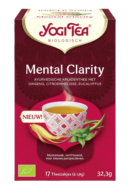 Yogi Tea Mental clarity bio (17 stuks)
