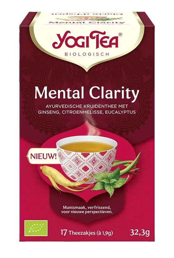 Yogi Tea Mental clarity bio (17 stuks)