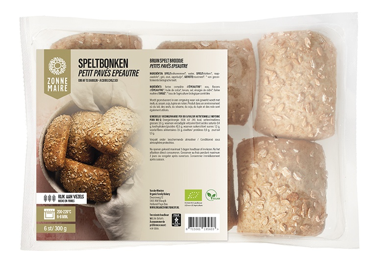 Zonnemaire Speltbonken Bio (6 stuks)