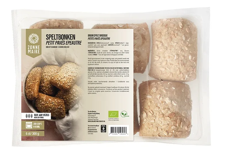 Zonnemaire Speltbonken Bio (6 stuks)