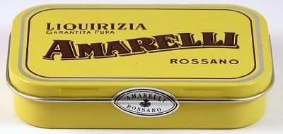 Amarelli Laurierdrop blikje brokken puur (40 gr)
