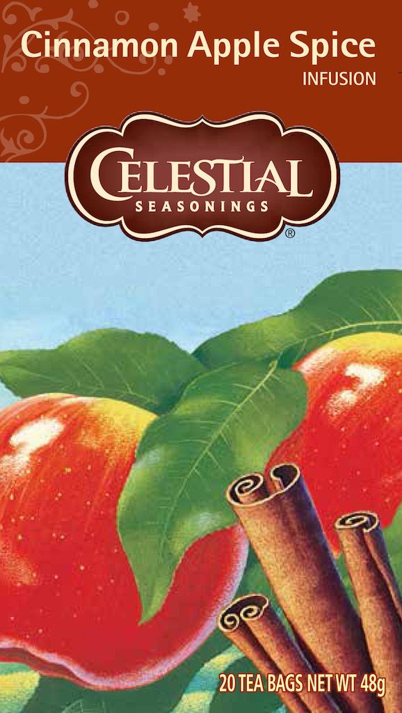 Celestial Seasonings Cinnamon Apple Spice Herbal Tea (20 stuks)