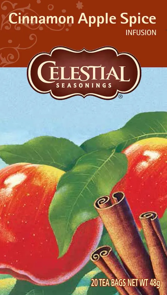 Celestial Seasonings Cinnamon Apple Spice Herbal Tea (20 stuks)