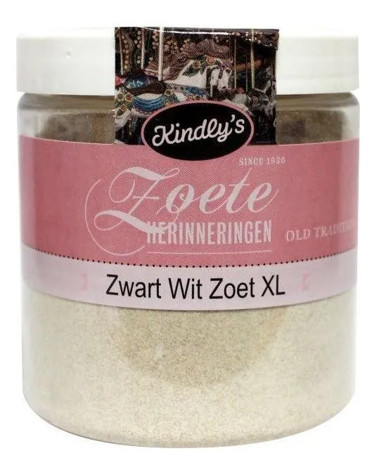 Van Vliet Zwart wit zoet XL (150 gr)