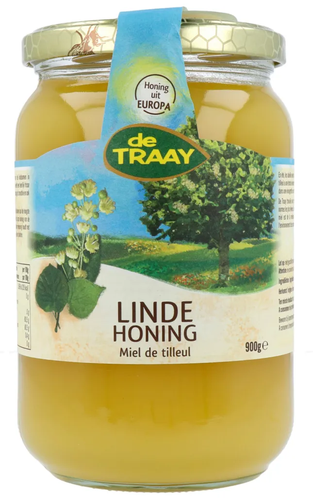 De Traay Lindehoning Creme (900 gr)