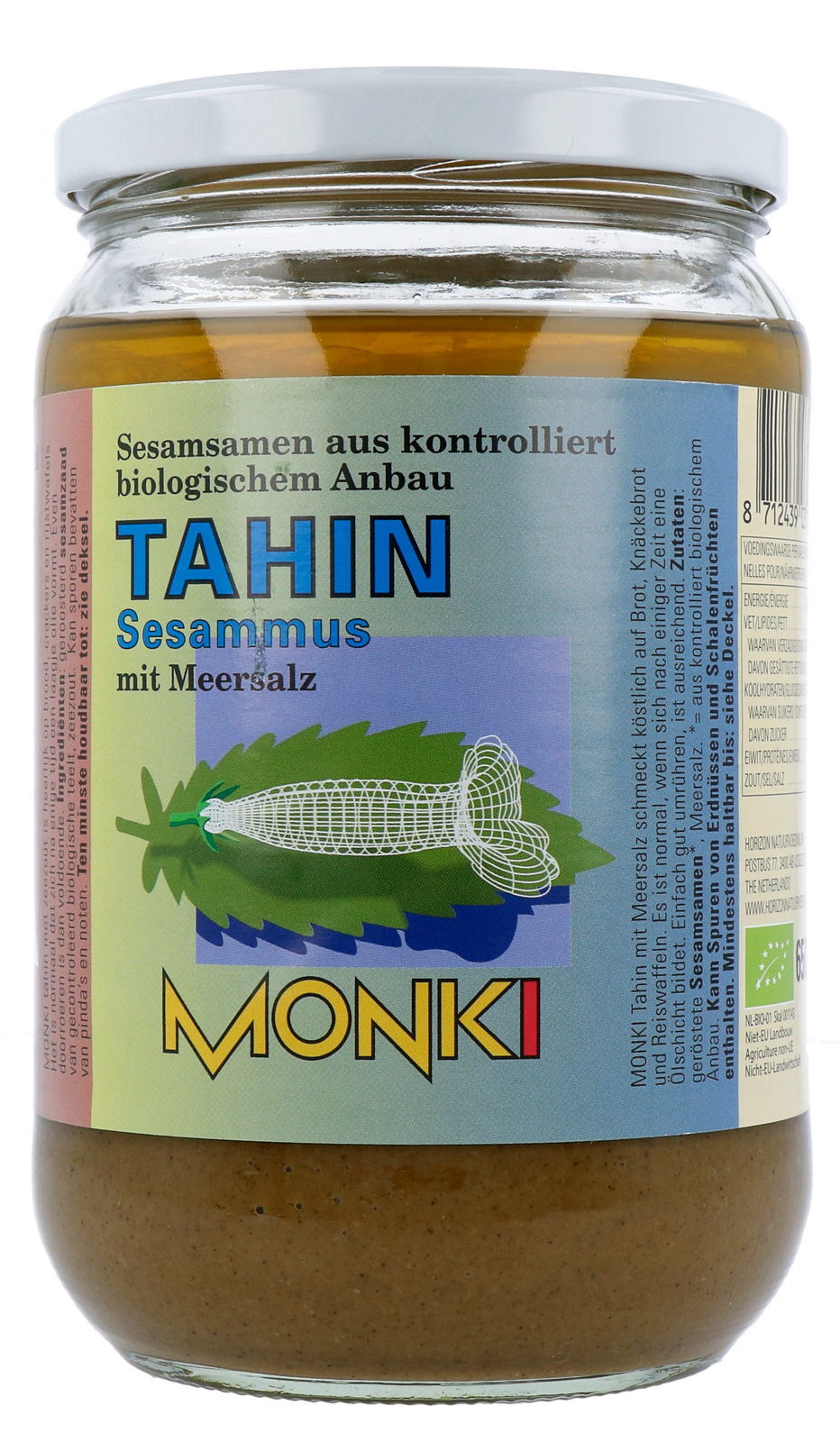 Monki Tahin met zout eko bio (650 gr)