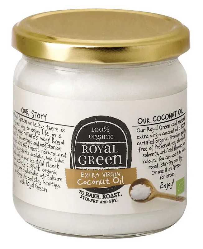 Royal Green Kokos Cooking Oil Extra Virgin Bio (325 ml)