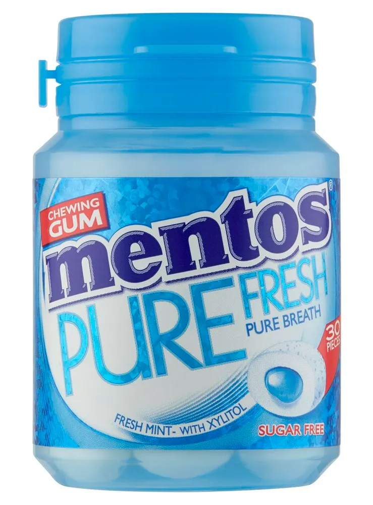 Mentos Pure fresh mint pot (30 stuks)