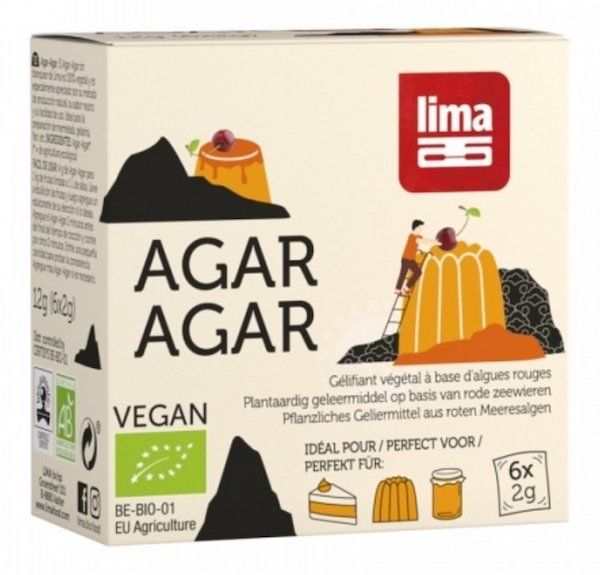 Lima Agar Agar Poeder Bio (12 gr)