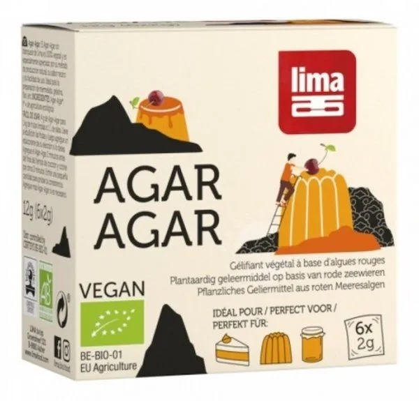 Lima Agar Agar Poeder Bio (12 gr)