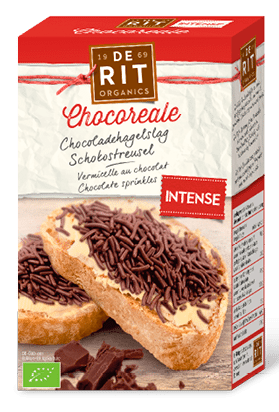 De Rit Chocoreale hagelslag puur bio (225 gr)